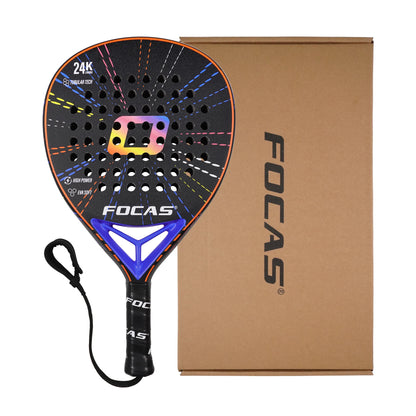 Pala de pádel de carbono 24K – Superficie rugosa, nivel avanzado