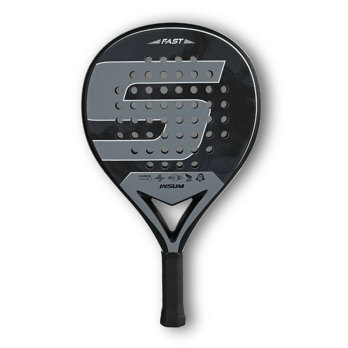 Pala de pádel de fibra de carbono – Núcleo EVA memory foam, ligera