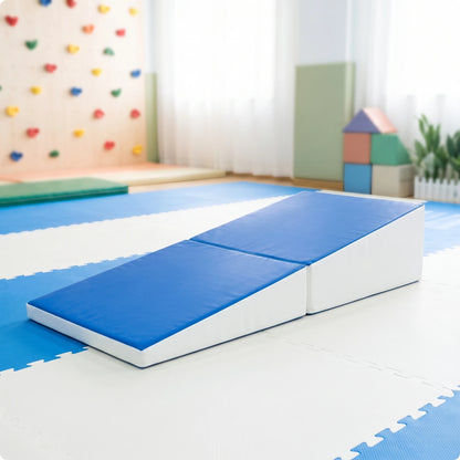 Foldable incline wedge mat for kids gymnastics – view 3