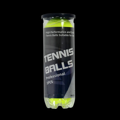 Pelotas de entrenamiento sin presión – Goma resistente, para tenis y pádel, pack de 3