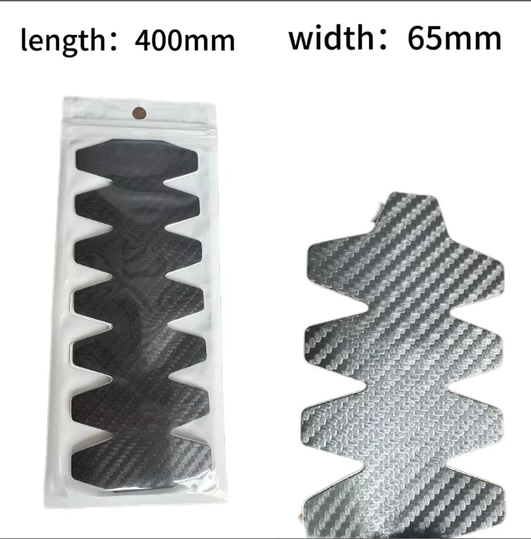 Padel Racket Frame Protector – Transparent, Black or 3K Carbon, Single or 5-Pack