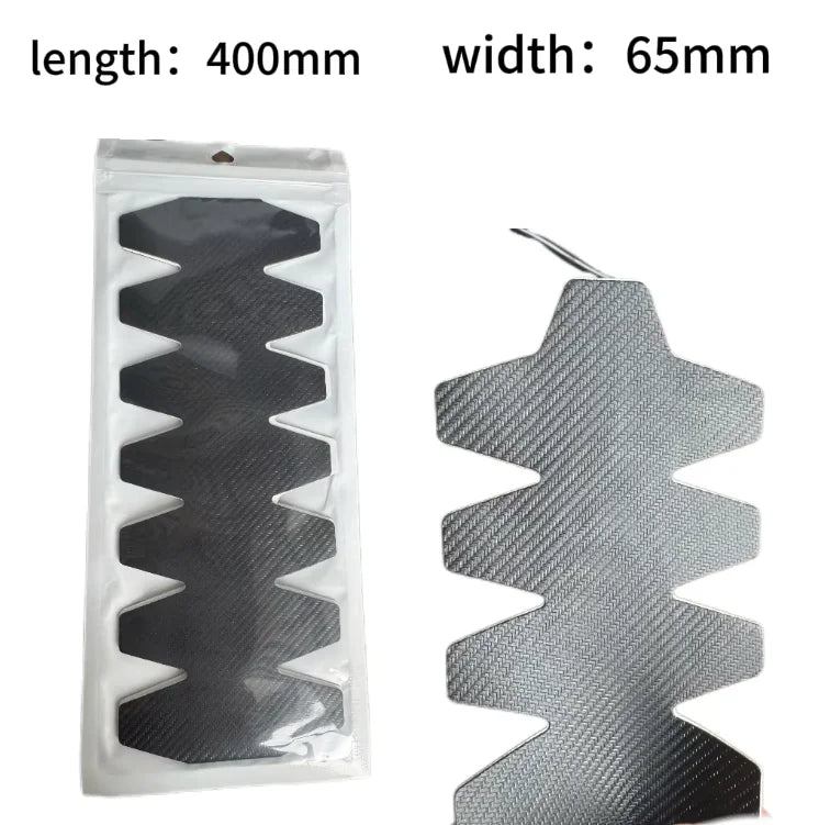 Padel Racket Frame Protector – Transparent, Black or 3K Carbon, Single or 5-Pack