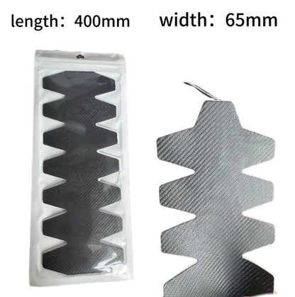 Padel Racket Frame Protector – Transparent, Black or 3K Carbon, Single or 5-Pack