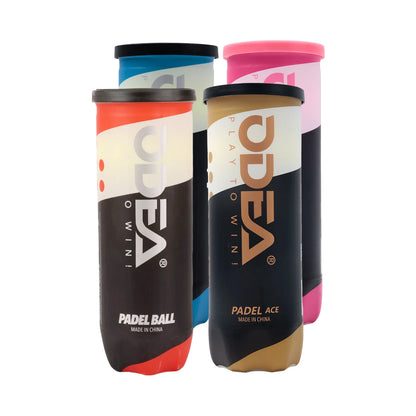Pelotas de pádel Ace y Rose – Bote al vacío, bote alto, 2 o 4 botes