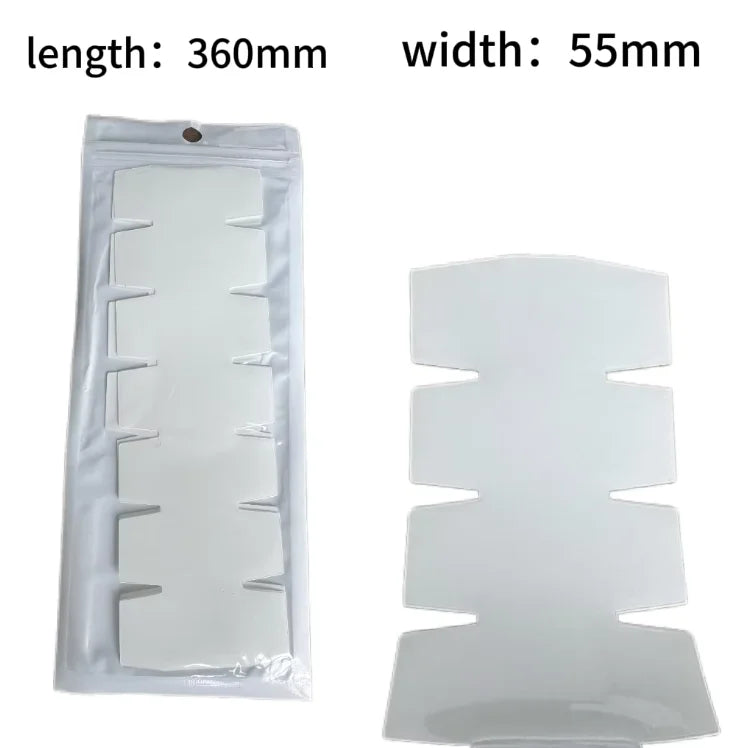 Padel Racket Frame Protector – Transparent, Black or 3K Carbon, Single or 5-Pack