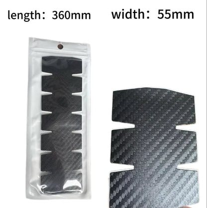Padel Racket Frame Protector – Transparent, Black or 3K Carbon, Single or 5-Pack