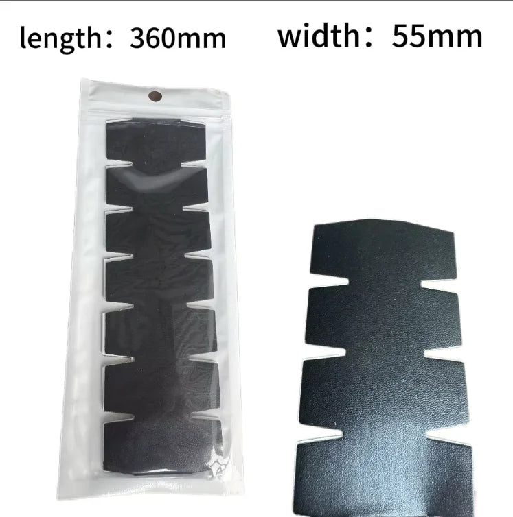 Padel Racket Frame Protector – Transparent, Black or 3K Carbon, Single or 5-Pack