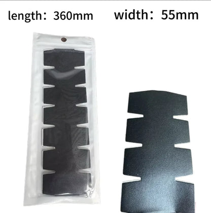 Padel Racket Frame Protector – Transparent, Black or 3K Carbon, Single or 5-Pack