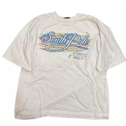 Camiseta estilo hip hop vintage – Ropa urbana | Gráficos retro | Algodón puro | Corte holgado y unisex 