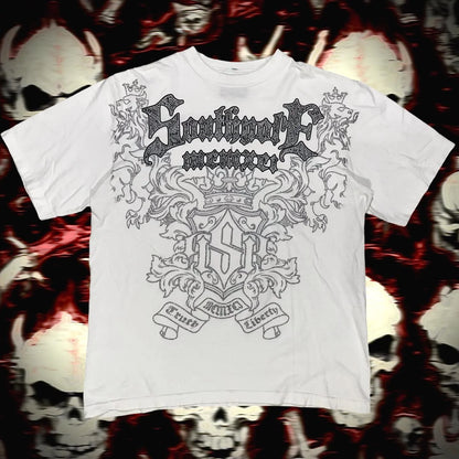 Camiseta estilo hip hop vintage – Ropa urbana | Gráficos retro | Algodón puro | Corte holgado y unisex 