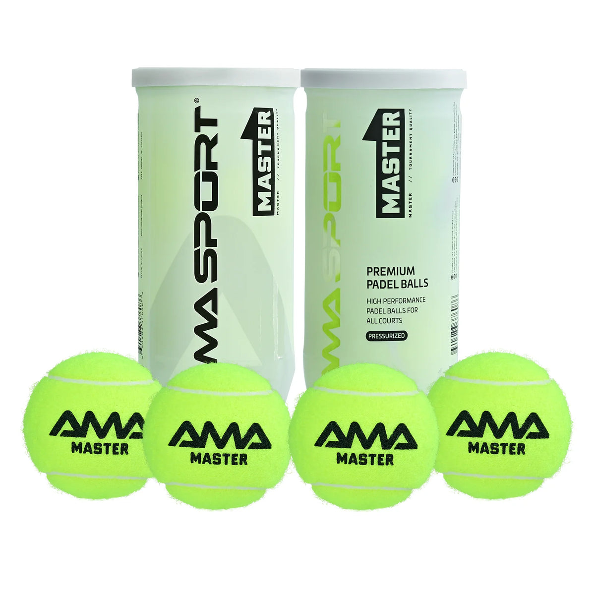 Pelotas de pádel presurizadas – Pro, World, Faster y más, 1 o 2 botes