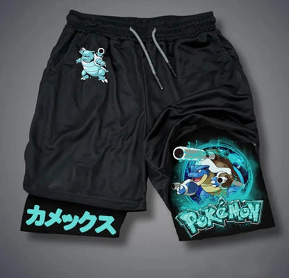Super Dream Pikachu Shorts - Pokémon Evolution Style - Unisex - Athletic