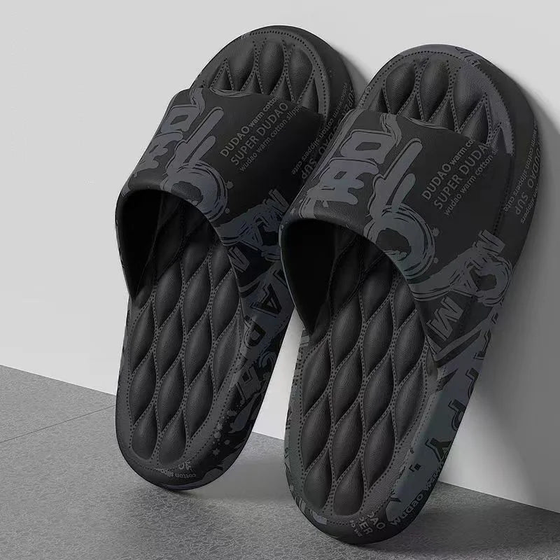 Chanclas para hombre con suela suave de EVA: antideslizantes, cómodas y de estilo informal.